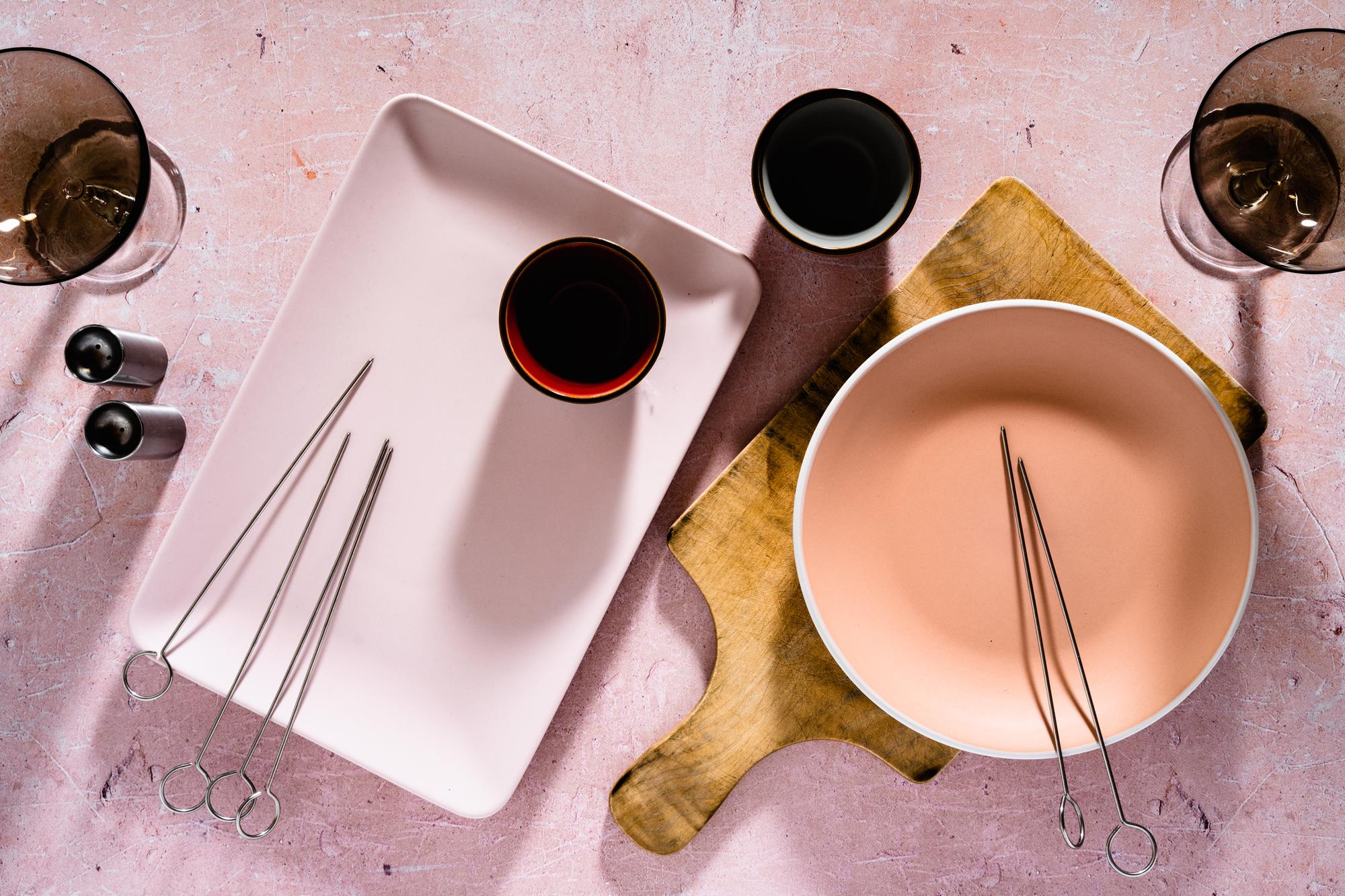 Consultation notes and tasting plates
